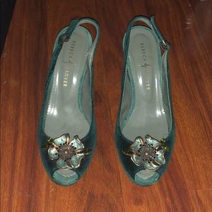 Rebeca Sanver velvet/suede shoes